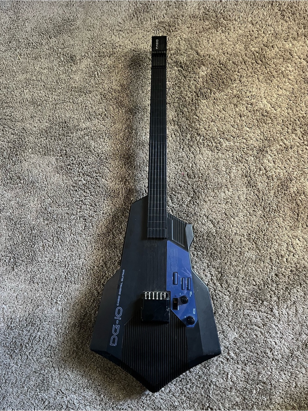 Casio DG10 Digital Guitar Synthesizer Only-Vintage 1980’s-VG Parts Or Repair